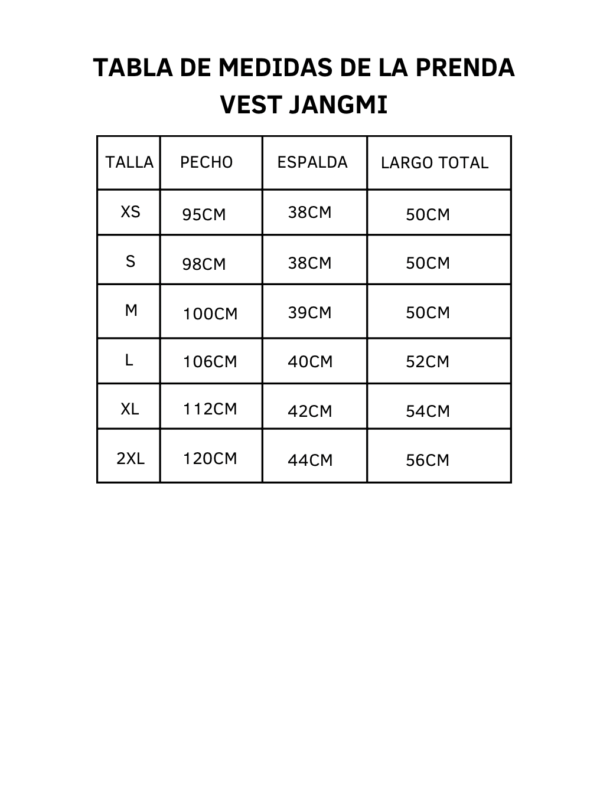 [Especial] Vest JANGMI (장미) Prendas Únicas - Imagen 2