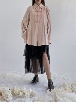 Blusa KARASU Lino 「からす」